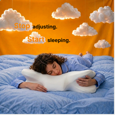 A pillow that adapts as you move.