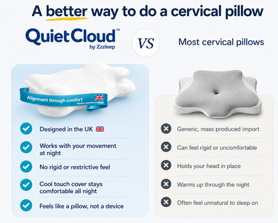 A pillow that adapts as you move.