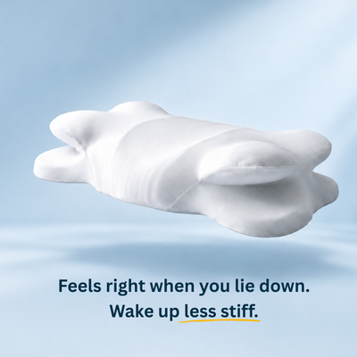 A pillow that adapts as you move.