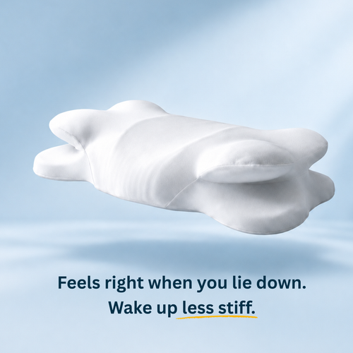 A pillow that adapts as you move.